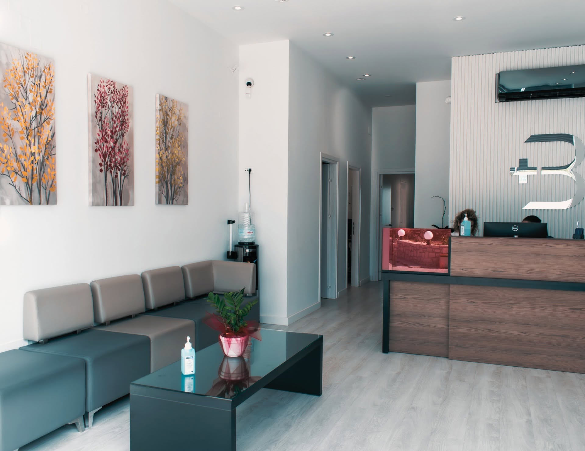Biognosia diagnostic center reception in Perama, Rethymno